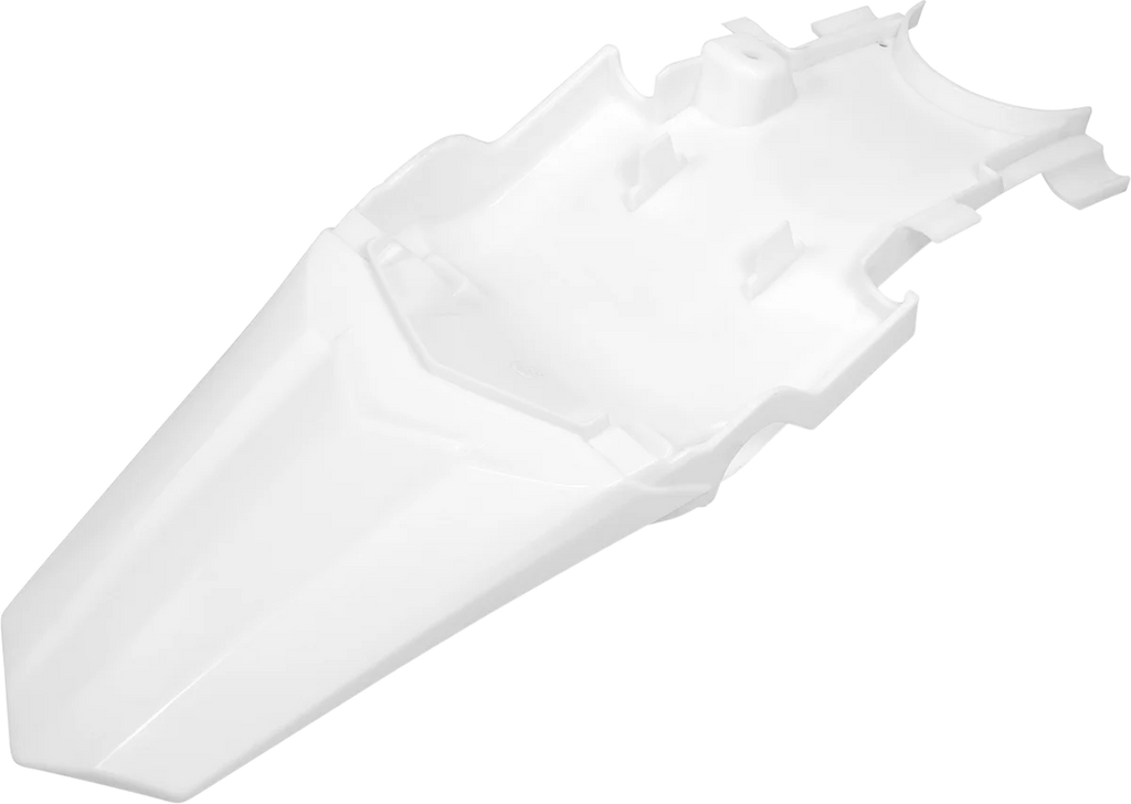 UFO MX Rear Fender - White - Main Product View