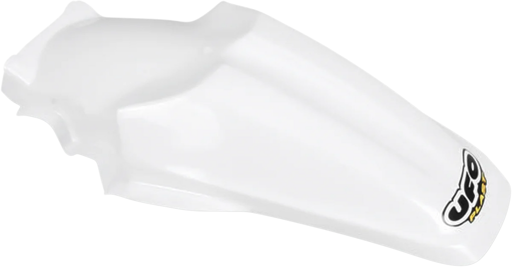 UFO MX Rear Fender - White - Main Product View