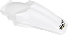 Load image into Gallery viewer, UFO MX Rear Fender - White - Main Product View