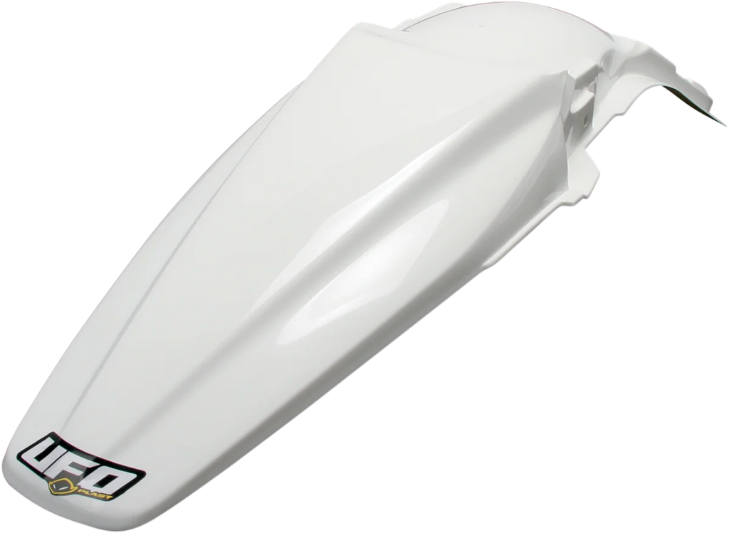UFO MX Rear Fender - White - Main Product View