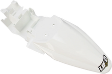 Load image into Gallery viewer, UFO MX Rear Fender - White - Main Product View