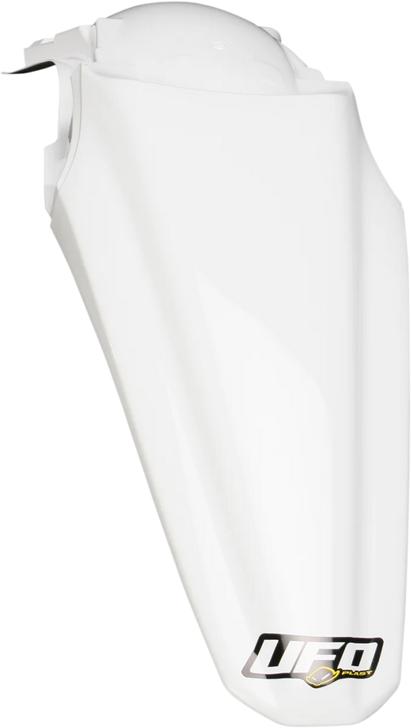 UFO MX Rear Fender - White - Main Product View