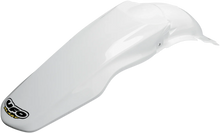 Load image into Gallery viewer, UFO MX Rear Fender - White - Main Product View