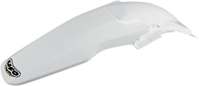 Load image into Gallery viewer, UFO MX Rear Fender - White - Main Product View