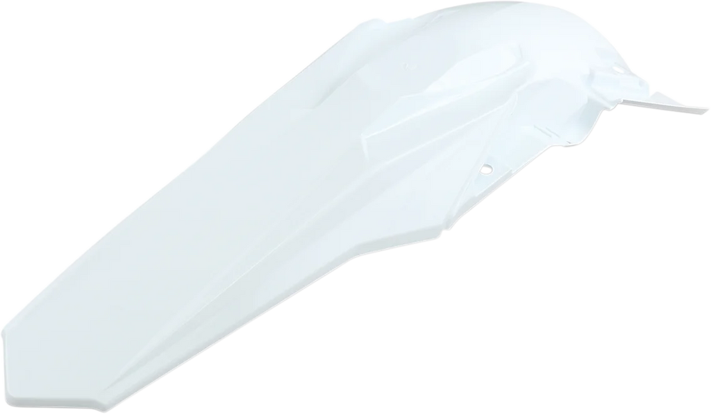 UFO MX Rear Fender - White - Main Product View