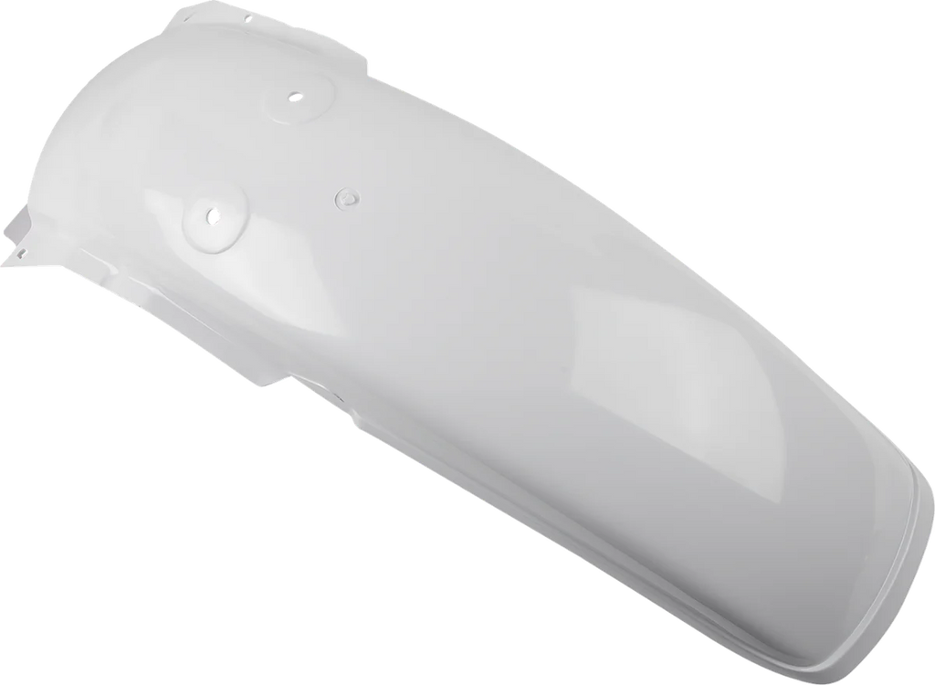UFO MX Rear Fender - White - Main Product View