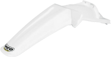 Load image into Gallery viewer, UFO MX Rear Fender - White - Main Product View