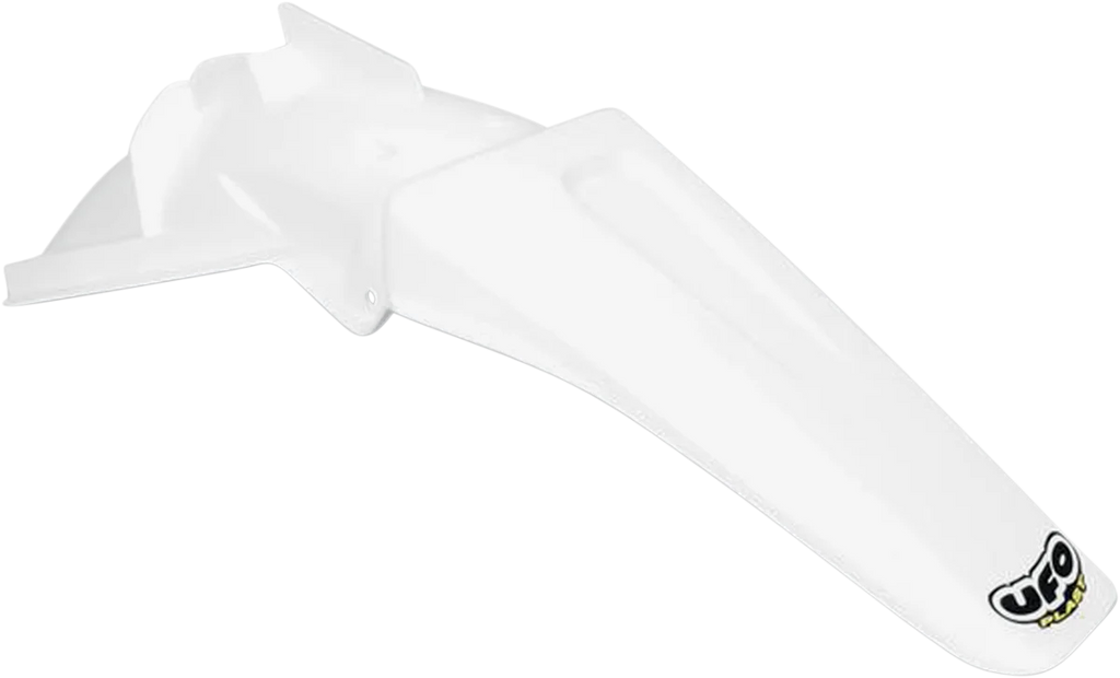 UFO MX Rear Fender - White - Main Product View