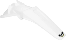 Load image into Gallery viewer, UFO MX Rear Fender - White - Main Product View