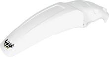 Load image into Gallery viewer, UFO MX Rear Fender - White - Main Product View