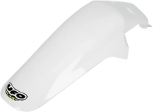 Load image into Gallery viewer, UFO MX Rear Fender - White - Main Product View
