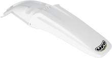 Load image into Gallery viewer, UFO MX Rear Fender - White - Main Product View