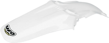 Load image into Gallery viewer, UFO MX Rear Fender - White - Main Product View