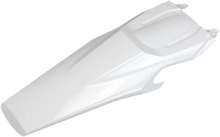Load image into Gallery viewer, UFO MX Rear Fender - With pins - White - Main Product View