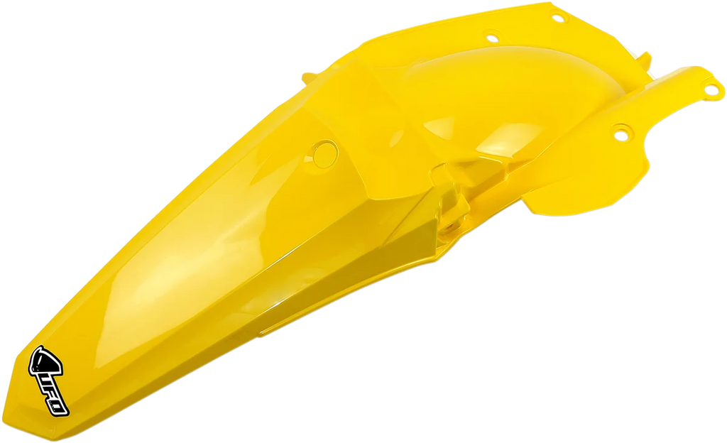 UFO MX Rear Fender - Yellow - Main Product View
