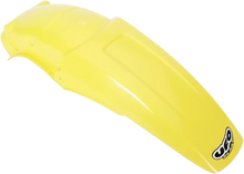 Load image into Gallery viewer, UFO MX Rear Fender - Yellow fits RM - Main Product View