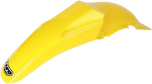 Load image into Gallery viewer, UFO MX Rear Fender - Yellow fits RM - Main Product View
