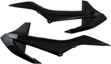 Load image into Gallery viewer, UFO Radiator Covers - Black - Main Product View