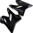 Load image into Gallery viewer, UFO Radiator Covers - Black - Main Product View