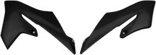 Load image into Gallery viewer, UFO Radiator Covers - Black - Main Product View