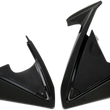Load image into Gallery viewer, UFO Radiator Covers - Black - Extension - Main Product View