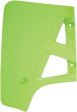 Load image into Gallery viewer, UFO Radiator Covers - Green fits KX - Main Product View