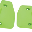 Load image into Gallery viewer, UFO Radiator Covers - Green fits KX - Main Product View