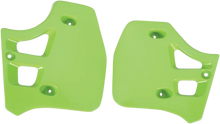 Load image into Gallery viewer, UFO Radiator Covers - Green fits KX - Main Product View