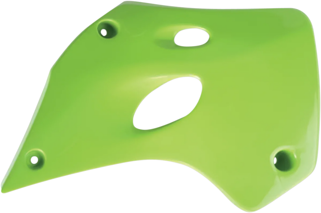 UFO Radiator Covers - Green fits KX - Main Product View