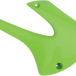 Load image into Gallery viewer, UFO Radiator Covers - Green fits KX - Main Product View