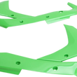 Load image into Gallery viewer, UFO Radiator Covers - KX Green - Main Product View