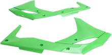Load image into Gallery viewer, UFO Radiator Covers - KX Green - Main Product View