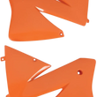 Load image into Gallery viewer, UFO Radiator Covers - Orange KT03066127 fits Ktm - Main Product View
