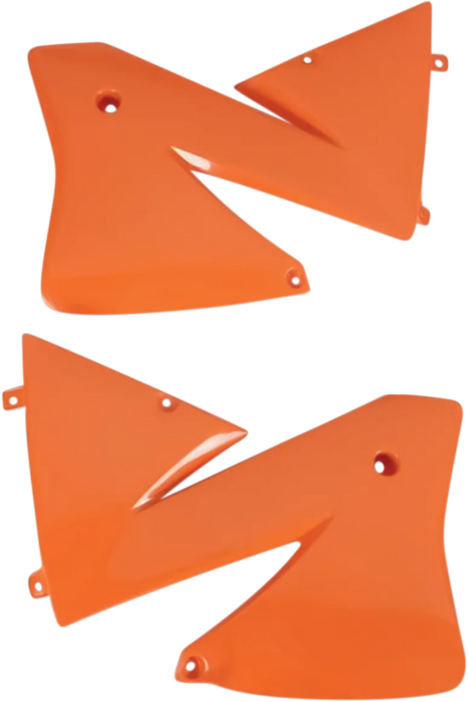 UFO Radiator Covers - Orange KT03066127 fits Ktm - Main Product View