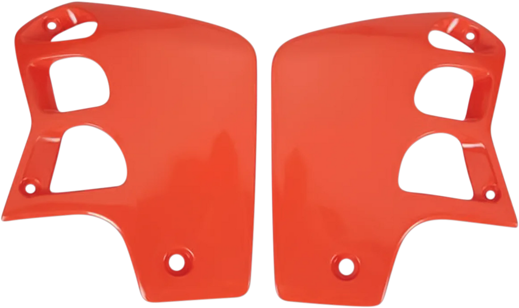 UFO Radiator Covers - Orange fits 1990 CR - Main Product View