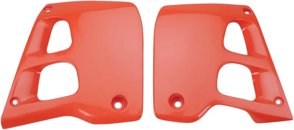 UFO Radiator Covers - Orange fits 1990 CR - Main Product View