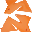 Load image into Gallery viewer, UFO Radiator Covers - Orange fits Ktm - Main Product View