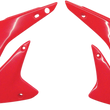 Load image into Gallery viewer, UFO Radiator Covers - Red - Main Product View