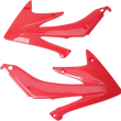 Load image into Gallery viewer, UFO Radiator Covers - Red - Side View