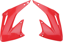 Load image into Gallery viewer, UFO Radiator Covers - Red fits CR - Main Product View