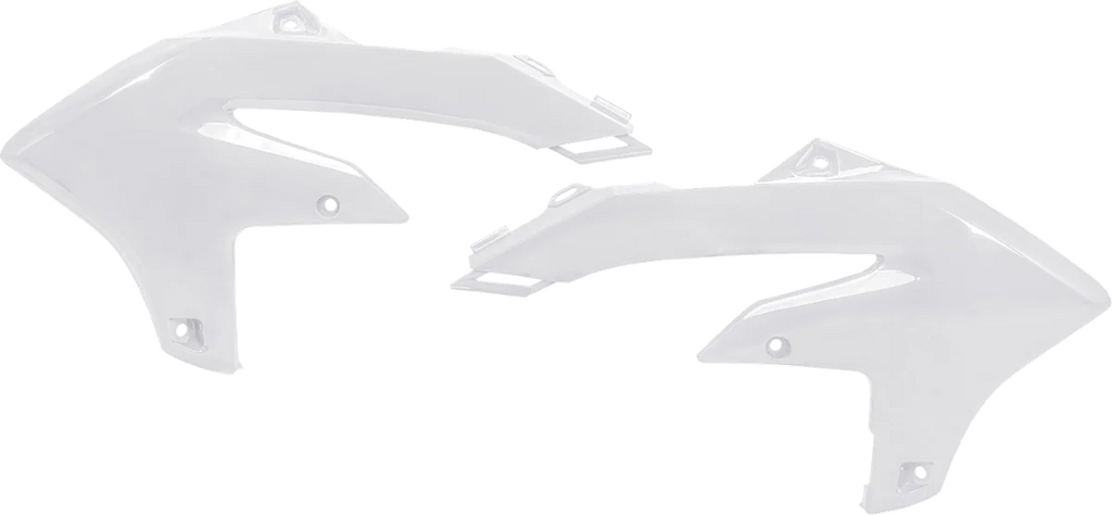 UFO Radiator Covers - White - Side View