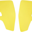 Load image into Gallery viewer, UFO Radiator Covers - Yellow fits RM - Main Product View