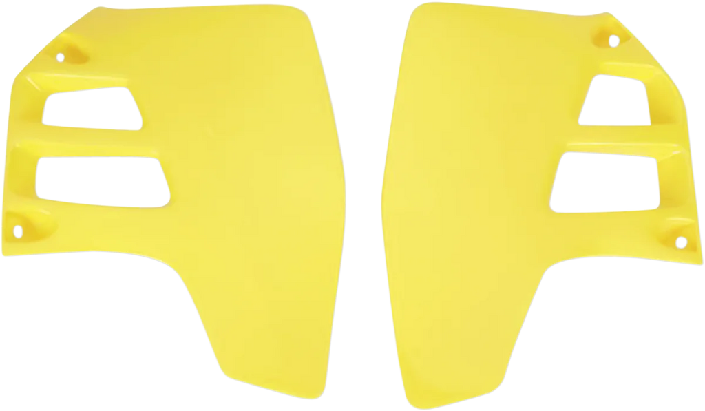 UFO Radiator Covers - Yellow fits RM - Main Product View
