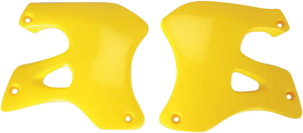 UFO Radiator Covers - Yellow fits RM - Main Product View