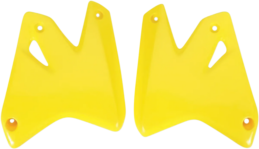 UFO Radiator Covers - Yellow fits RM - Main Product View
