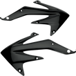 Load image into Gallery viewer, UFO Radiator Shrouds - Black - Main Product View