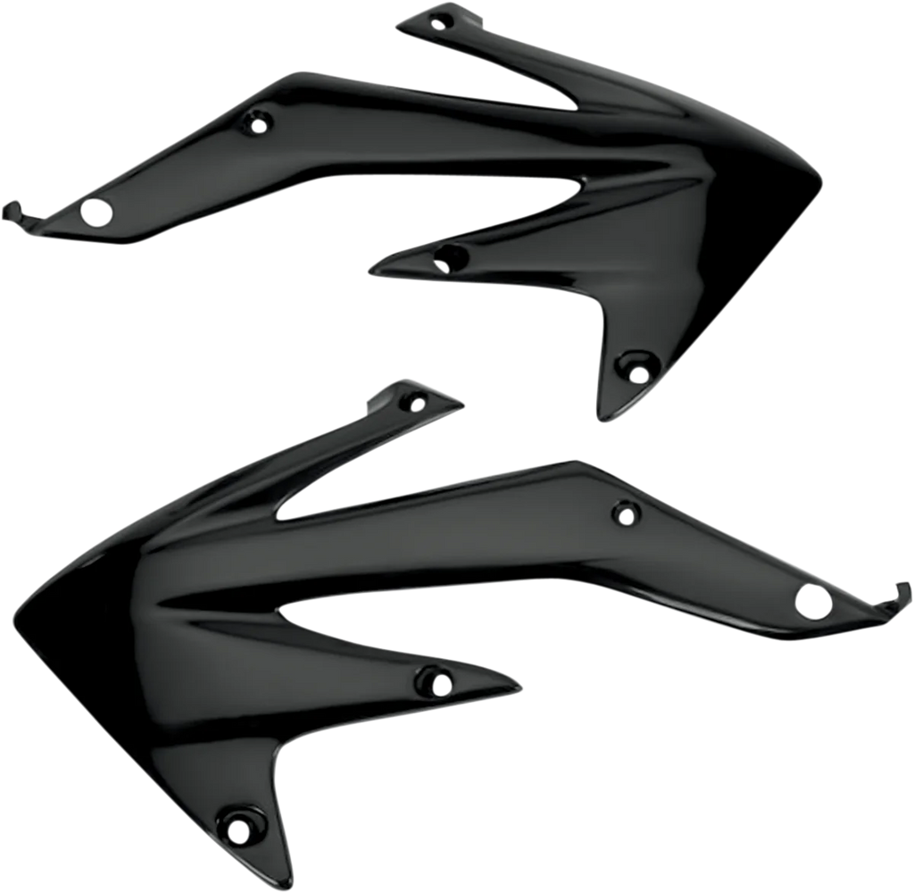 UFO Radiator Shrouds - Black - Main Product View