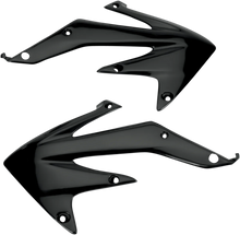 Load image into Gallery viewer, UFO Radiator Shrouds - Black - Main Product View