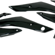 Load image into Gallery viewer, UFO Radiator Shrouds - Black - Main Product View