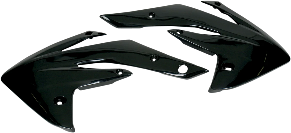 UFO Radiator Shrouds - Black - Main Product View